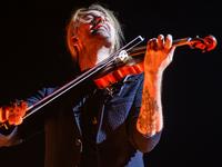 David Garrett mit Geige.