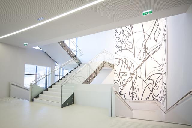 Stiegenaufgang Kultur Kongress Zentrum 