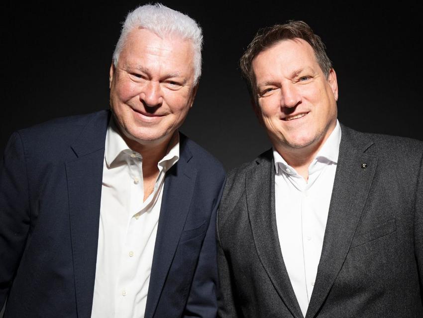 Toni Polster und Andreas Herzog