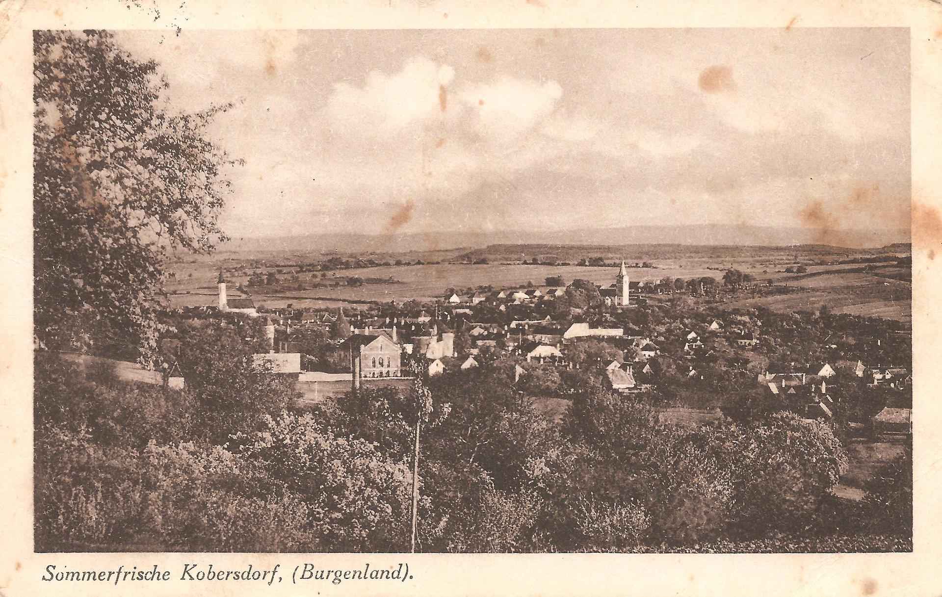 Ansichtskarte aus dem Jahr 1928