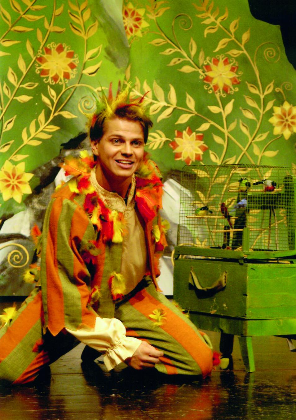 Foto aus einer Szene von "Die Zauberflöte"