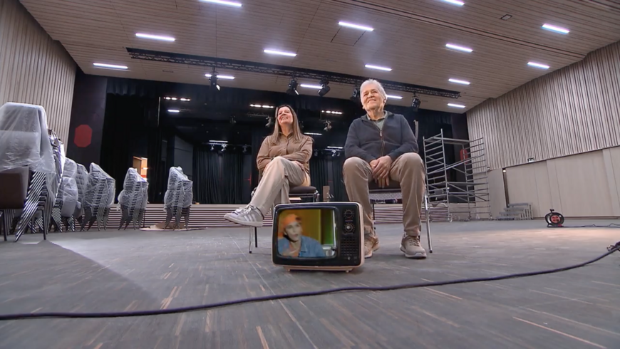 Ausschnitt aus dem Beitrag Orf Burgenland - 50 Jahre Kulturzentren - Marianne und Kurt Resetarits