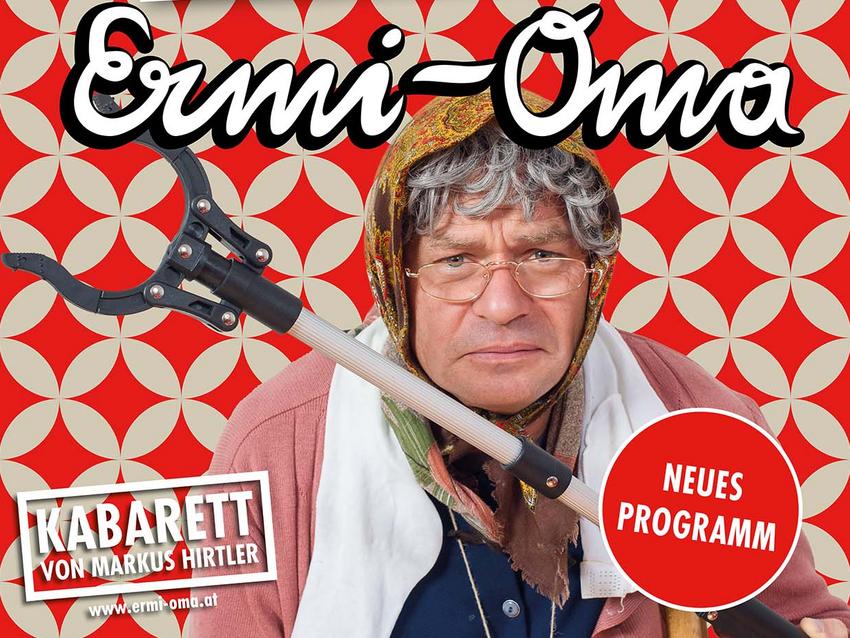 Markus Hirtler verkleidet als Ermi-Oma