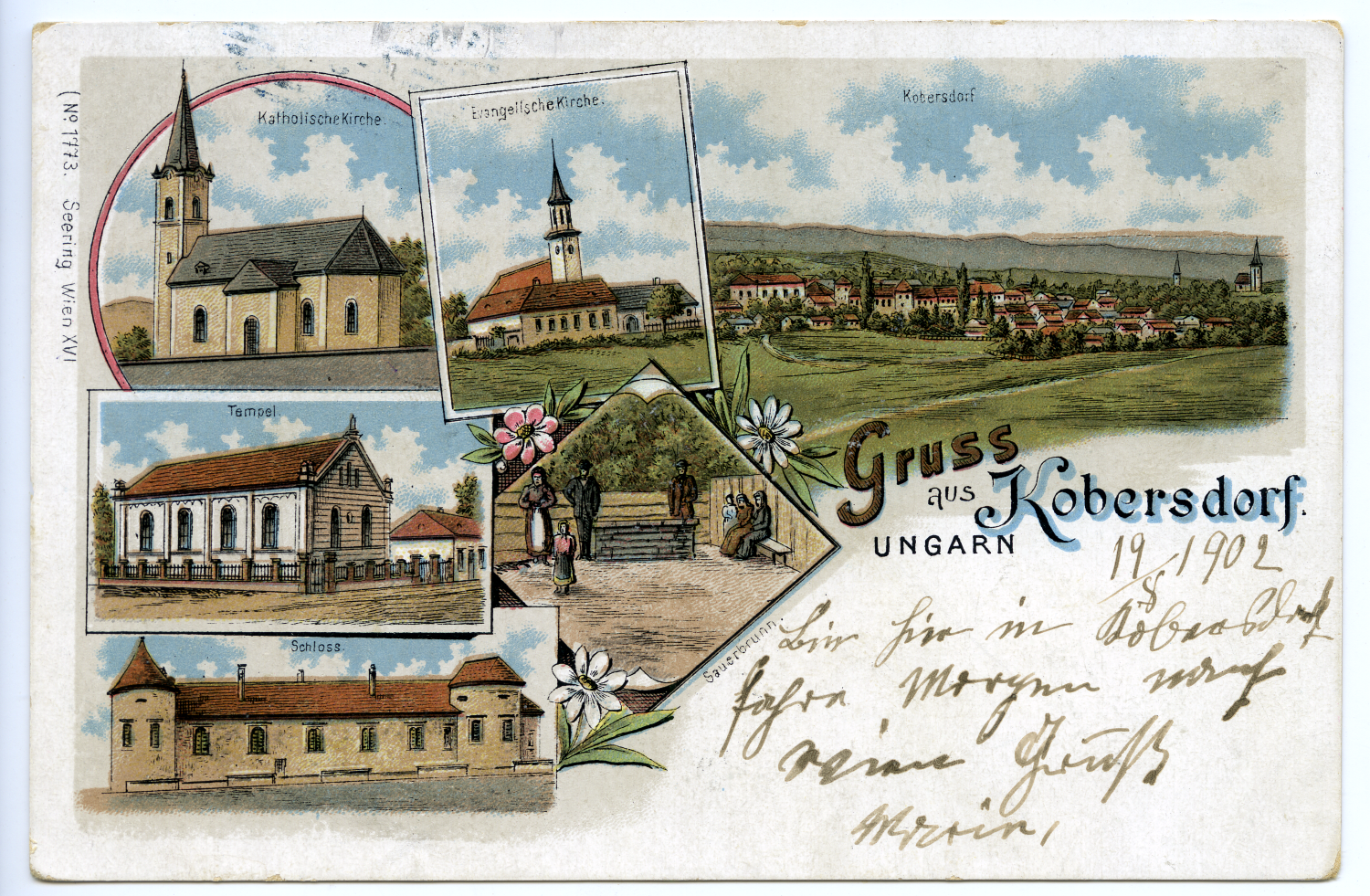 Ansichtskarte aus dem Jahr 1902
