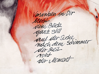 Werk und Margit Koppendorfer mit Gedicht