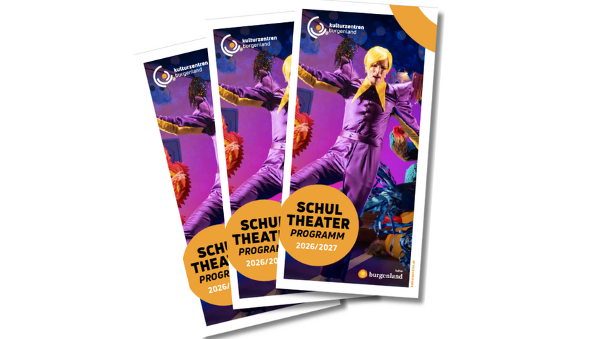 Man sieht die Titelseite vom Schultheaterfolder