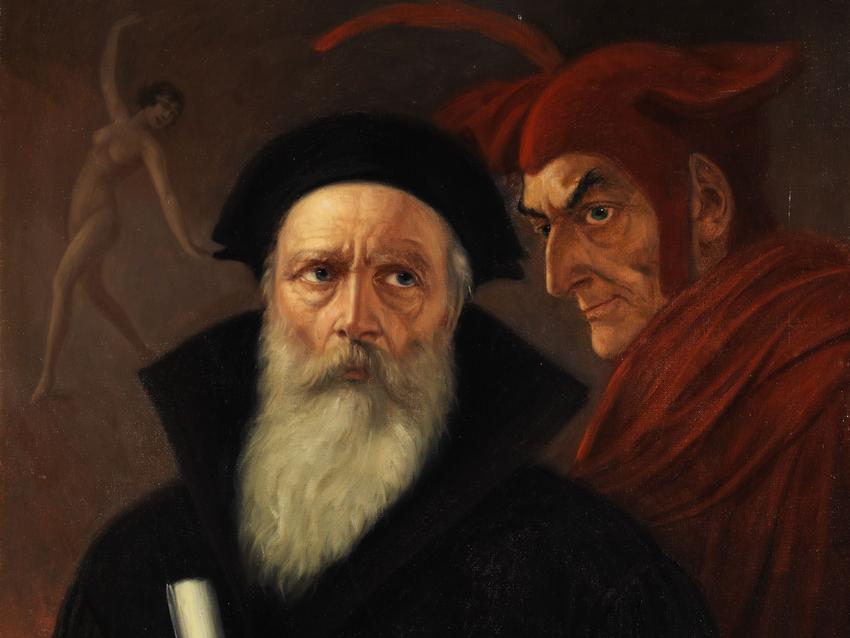 Faust und Mephisto